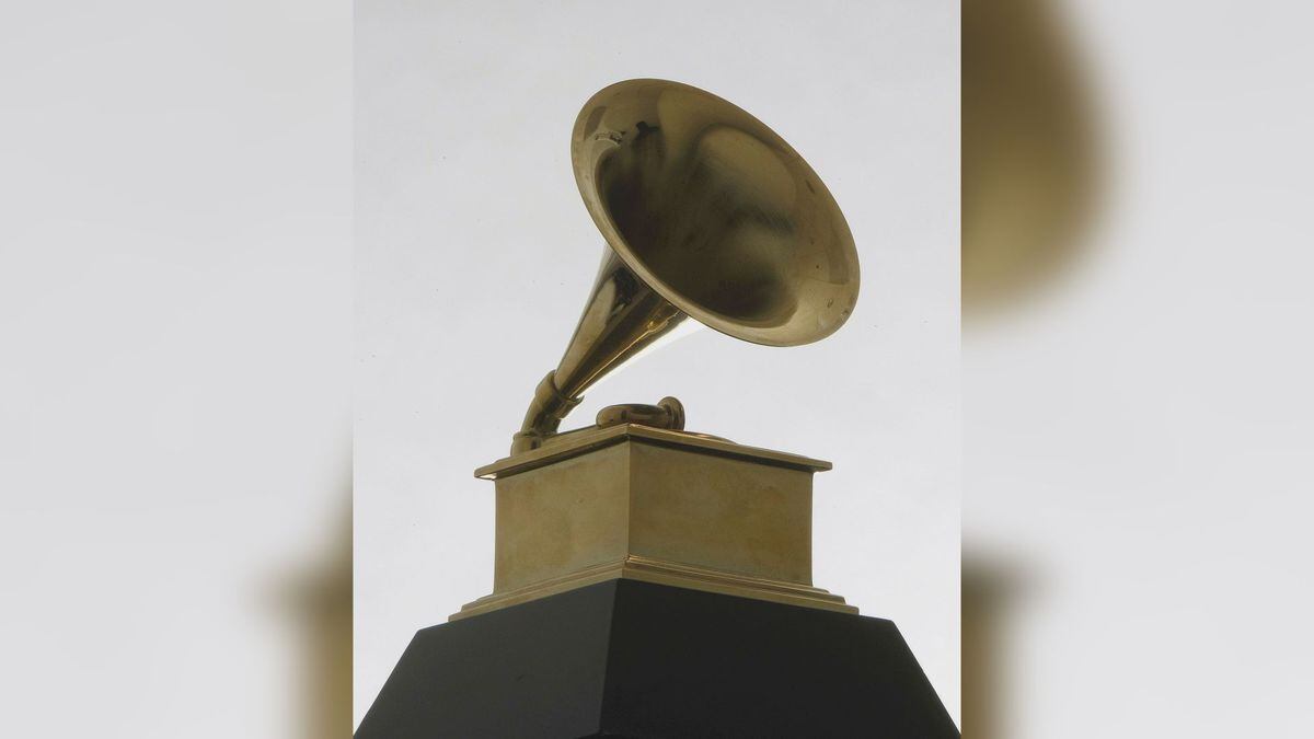 FILE - This Dec. 9, 2008 file photo shows a Grammy Award statue.