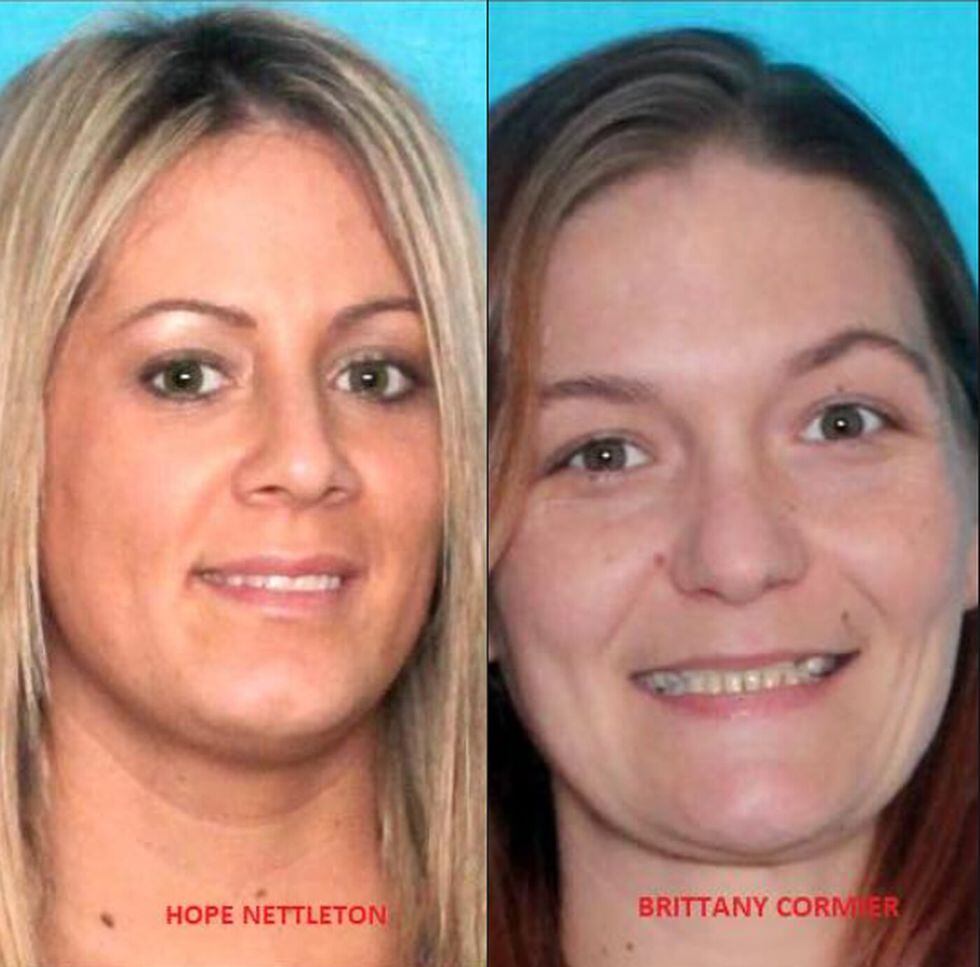 Hope Nettleton (left) and Brittany Cormier (right) were shot and killed in Montegut on Jan. 13,...