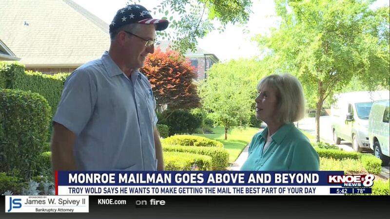 Neighbors say Troy Wold is one of the best mailmen they've ever had, they say he picks up...