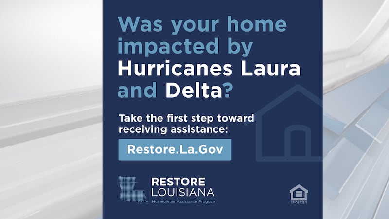 “Restore Louisiana” project re-launched for homes damaged in Laura and Delta