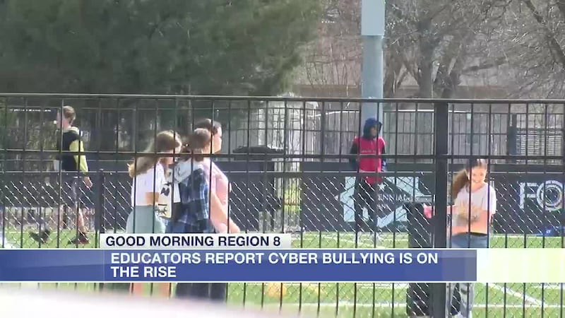 Due to the rise in social media, schools are seeing more students experience online bullying...