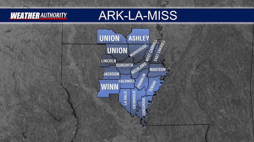 ArkLaMiss Counties/Parishes