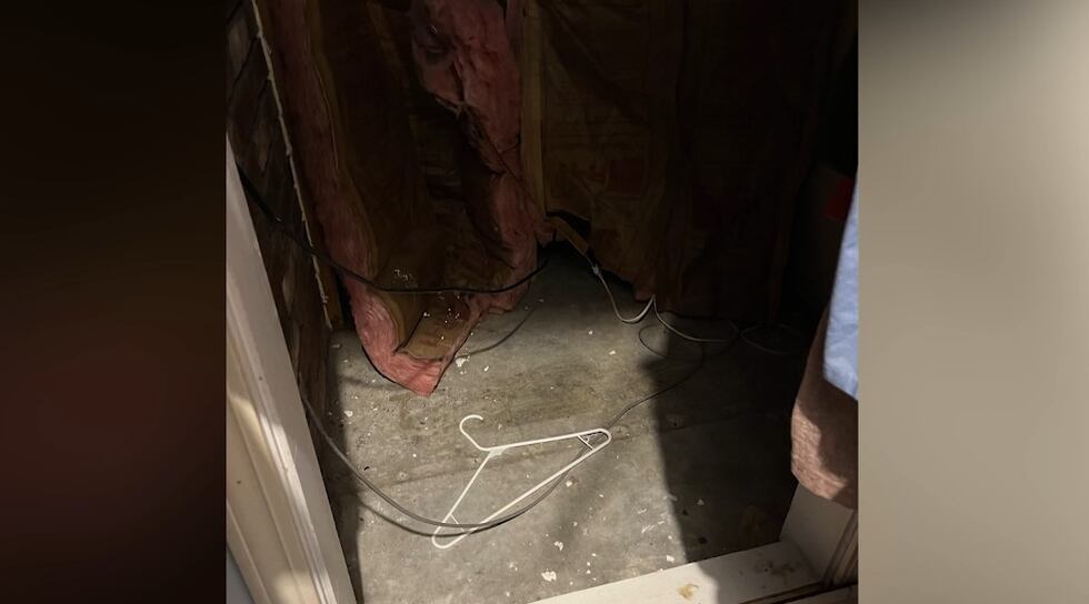Officials say the 5-year-old girl had been kept in the compartment for about an hour with a...