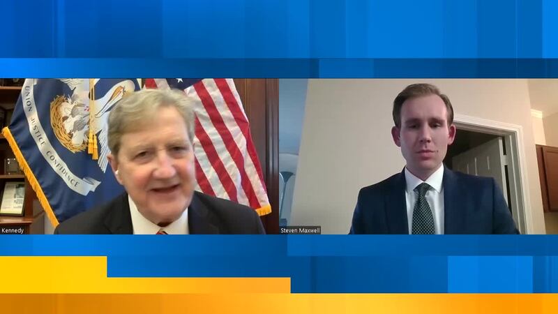 INTERVIEW: Sen. John Kennedy talks Republican debate, Israel-Hamas war