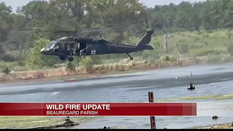 Mandatory evacuations remain in place as crews fight Beauregard wildfires