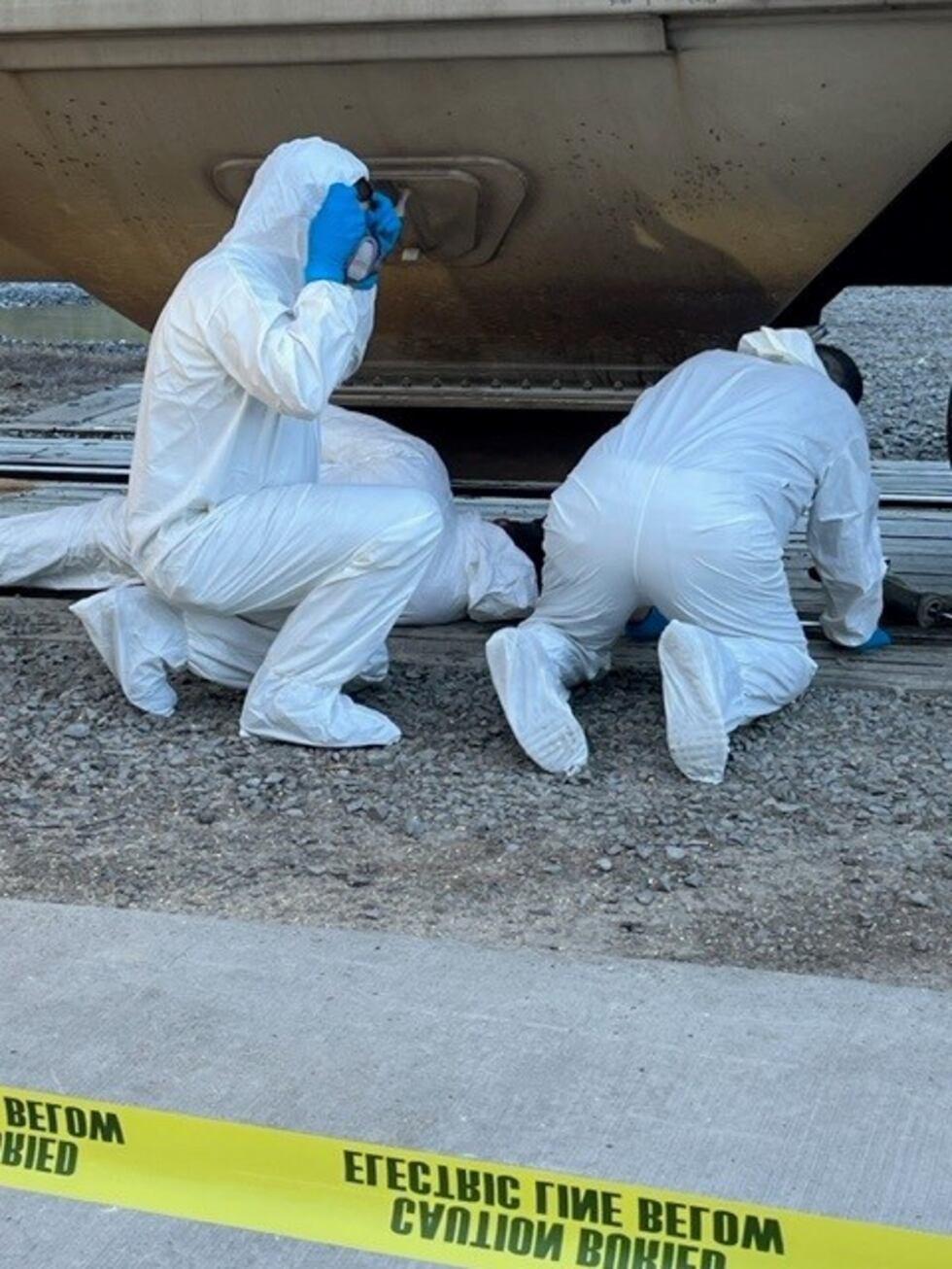 A man's decomposed body was found in a train car carrying corn at the Tyson plant in Hempstead...