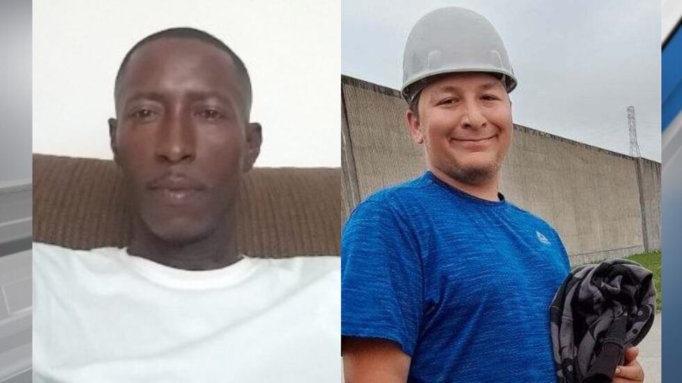 From left, 48-year-old Nakie James Brown and 20-year-old Dustin Parrie Jr. were fatally shot...