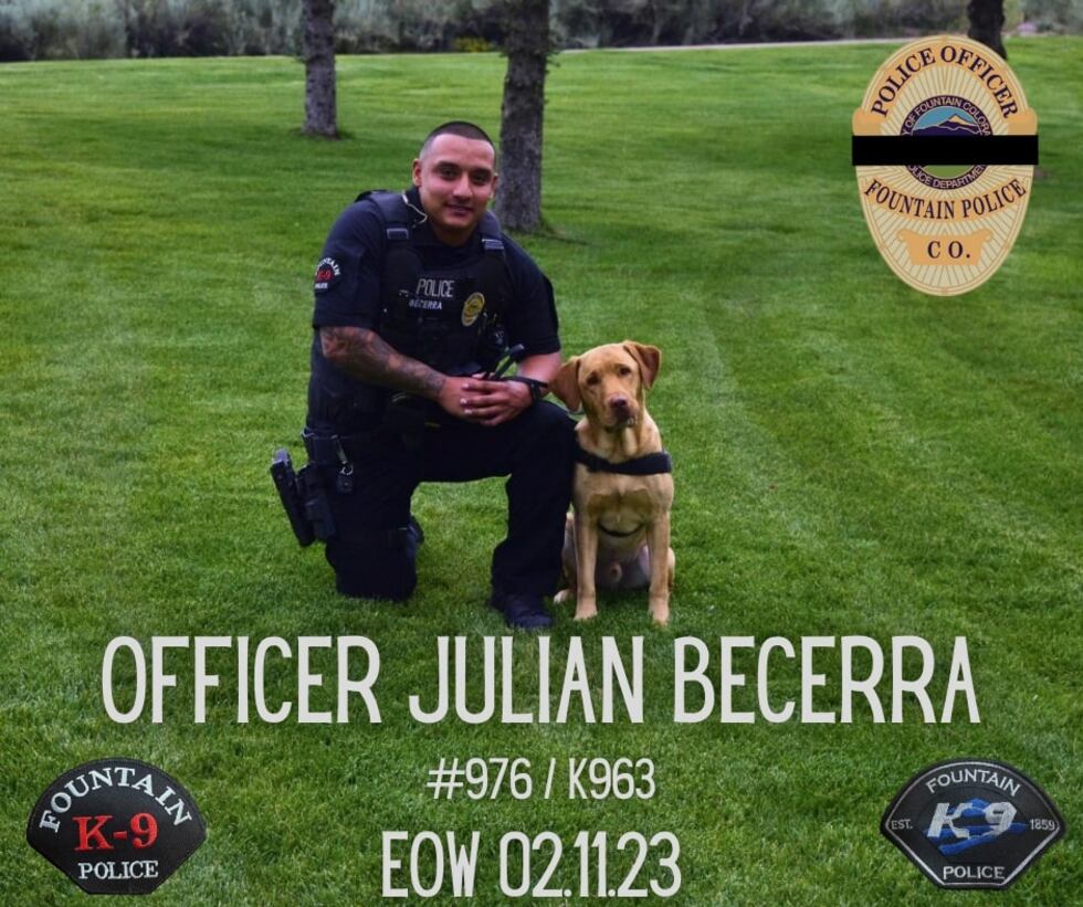 Foutain Police Officer. End of Watch Feb 11 23