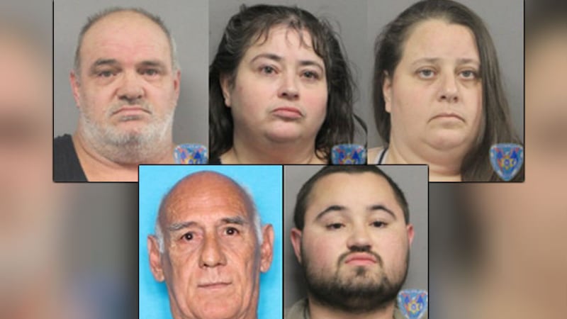 Top Row: Tilman Carolise, Tina Tregre, Terri Tregre | Bottom Row: Harrington Matherne, and...