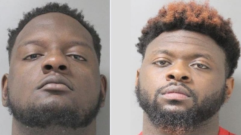 Arrested: Cameron Robinson, Laurence Jones (courtesy: OPSO)