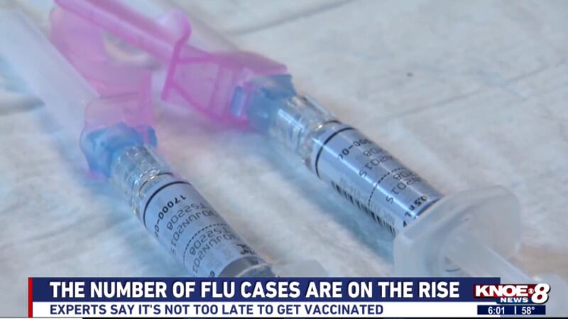 As of the last few weeks, experts say the number of flu-related cases is on the rise in...